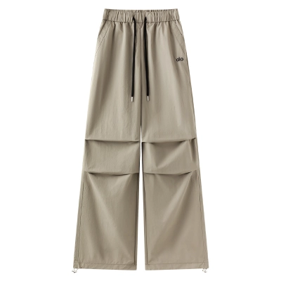 High-Waisted Loose Workwear Wide Leg Pants 01