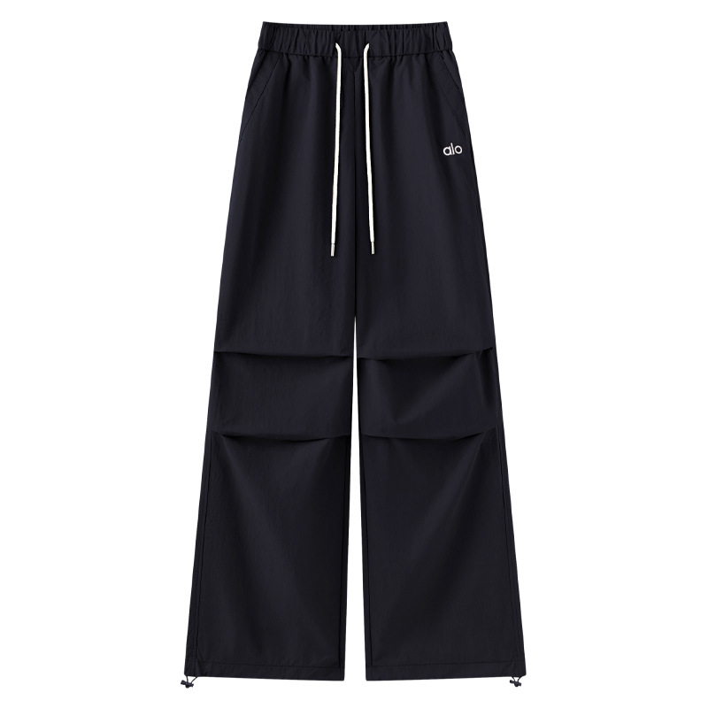 High-Waisted Loose Workwear Wide Leg Pants