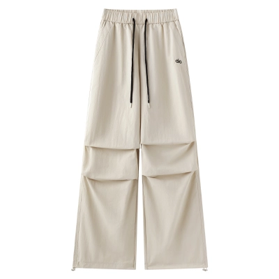 High-Waisted Loose Workwear Wide Leg Pants 02