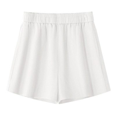 Linen High-Waisted Loose Shorts - Summer Breathable 01