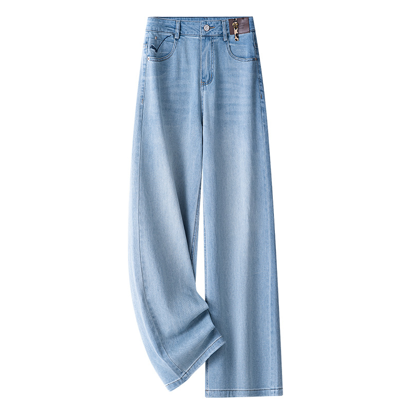 Slim Fit Straight Leg Jeans For Pear Shape