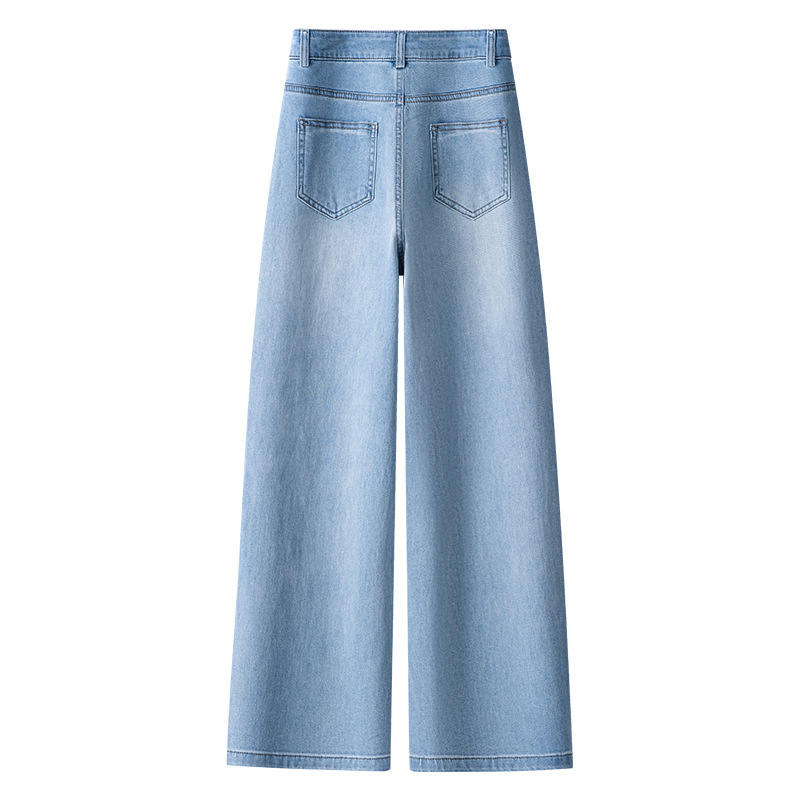 Slim Fit Straight Leg Jeans For Pear Shape