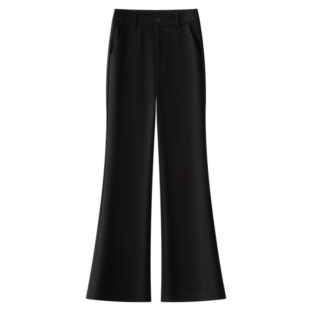 Summer Black Slimming Flared Leggings