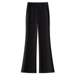 Summer Black Slimming Flared Leggings