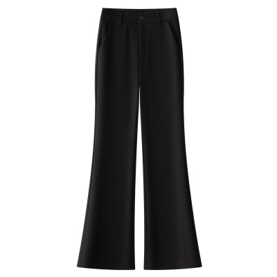 Summer Black Slimming Flared Leggings 01
