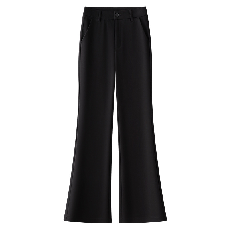 Summer Black Slimming Flared Leggings
