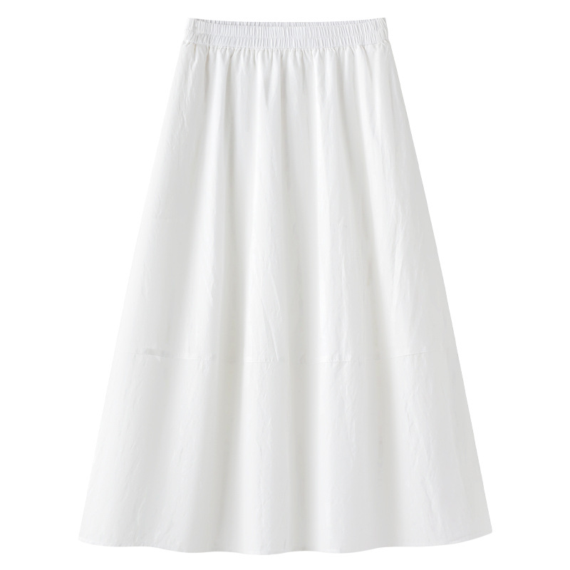 Summer High - Waisted Slimming A - Line Long Skirt
