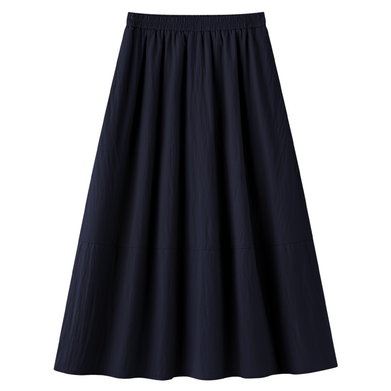 Summer High - Waisted Slimming A - Line Long Skirt