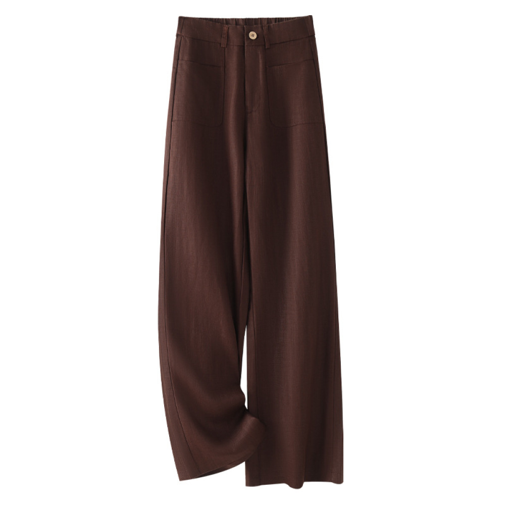 Summer Linen Cotton Wide Leg Pants