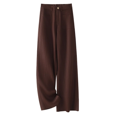 Summer Linen Cotton Wide Leg Pants 01