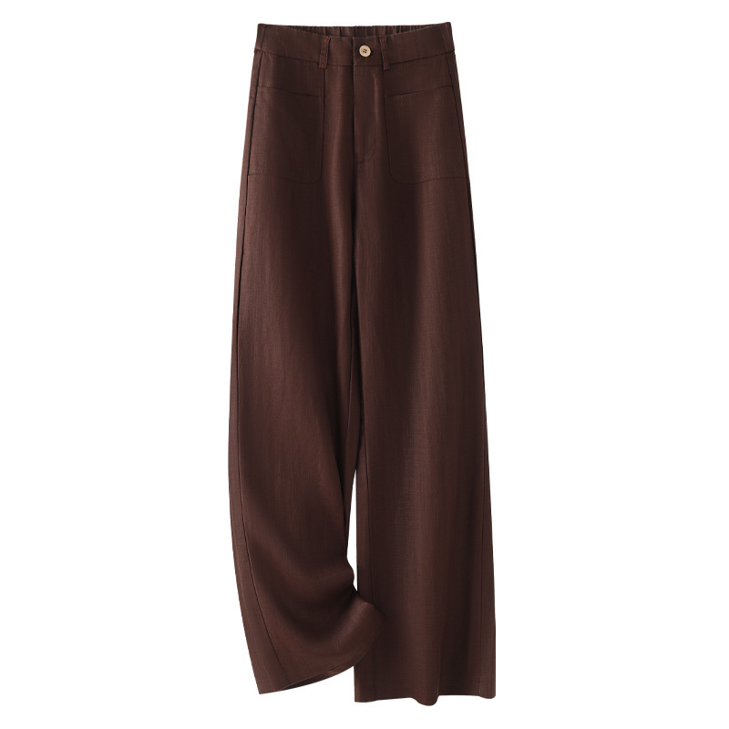 Summer Linen Cotton Wide Leg Pants