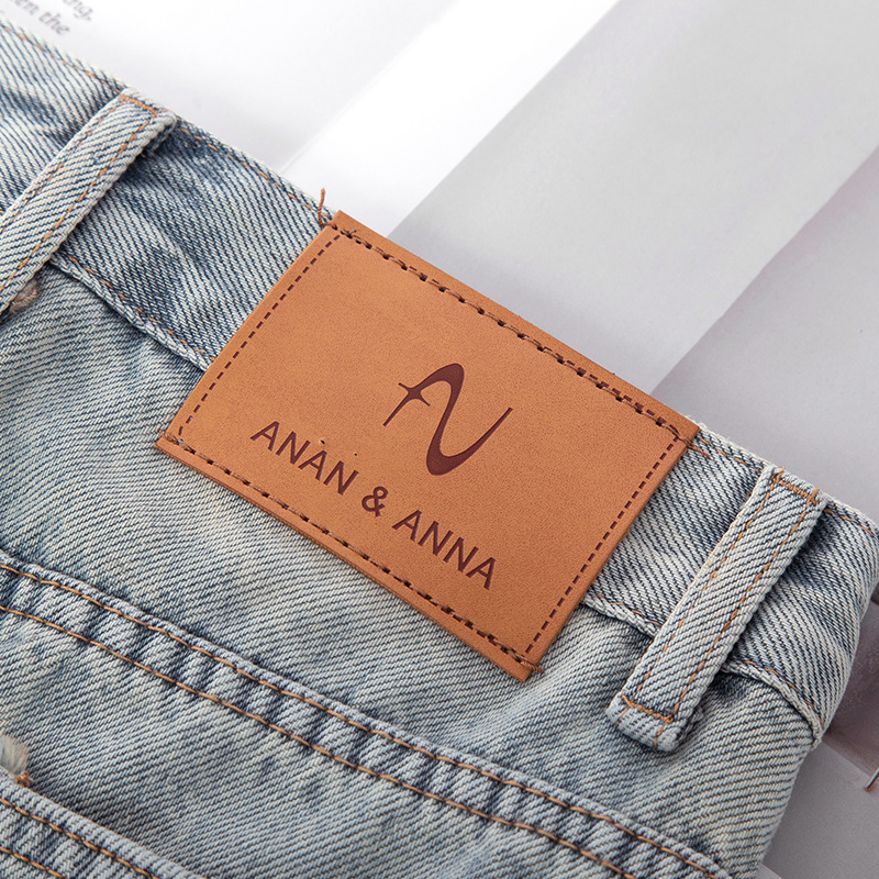 Summer Thin Denim Mini Skirt with Lace