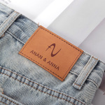 Summer Thin Denim Mini Skirt with Lace
