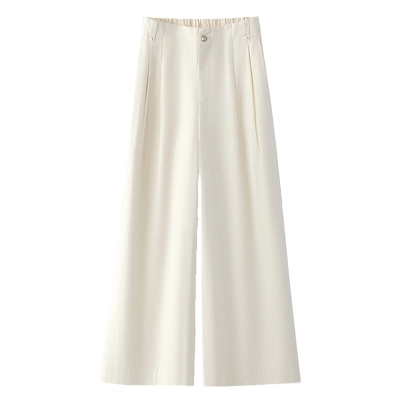 Summer Thin High-Waist Slimming Wide Leg Pants 02