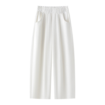 Summer Thin Section Cropped Harem Pants 01