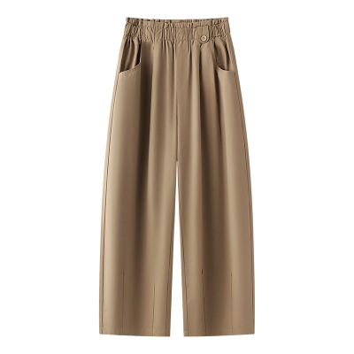 Summer Thin Section Cropped Harem Pants 02