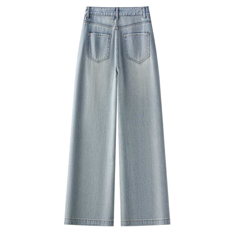 Vintage Rhinestone Flared Jeans