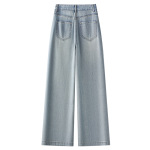 Vintage Rhinestone Flared Jeans