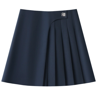 Women's Irregular Pleated Skirt 01