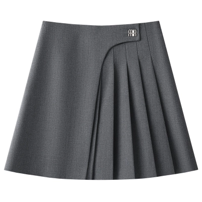 Women's Irregular Pleated Skirt 02
