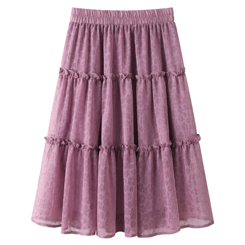 Women's Summer Thin - Section High - Waisted A - Line Skirt