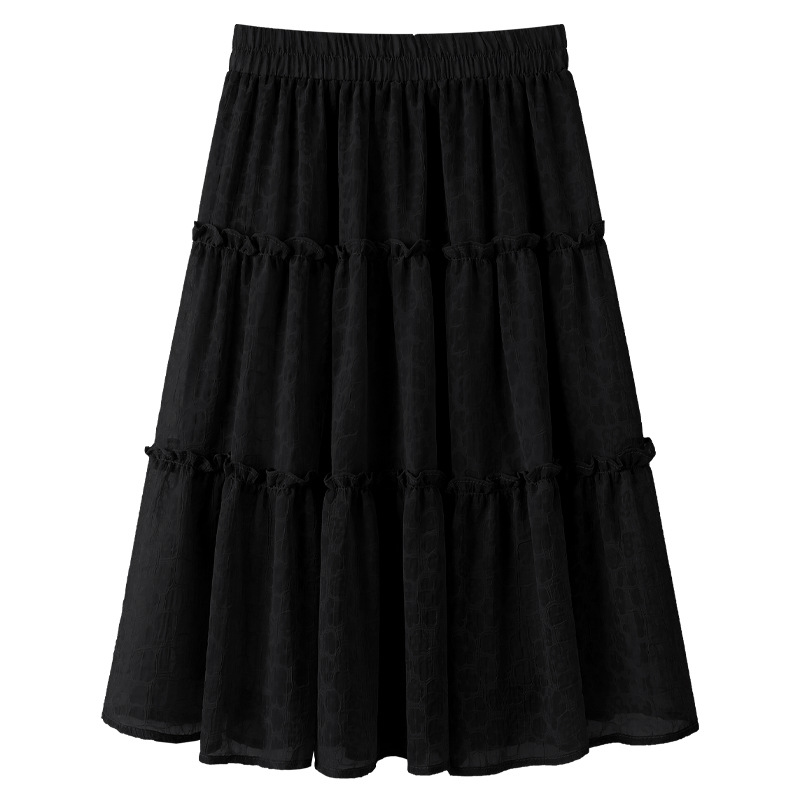 Women's Summer Thin - Section High - Waisted A - Line Skirt