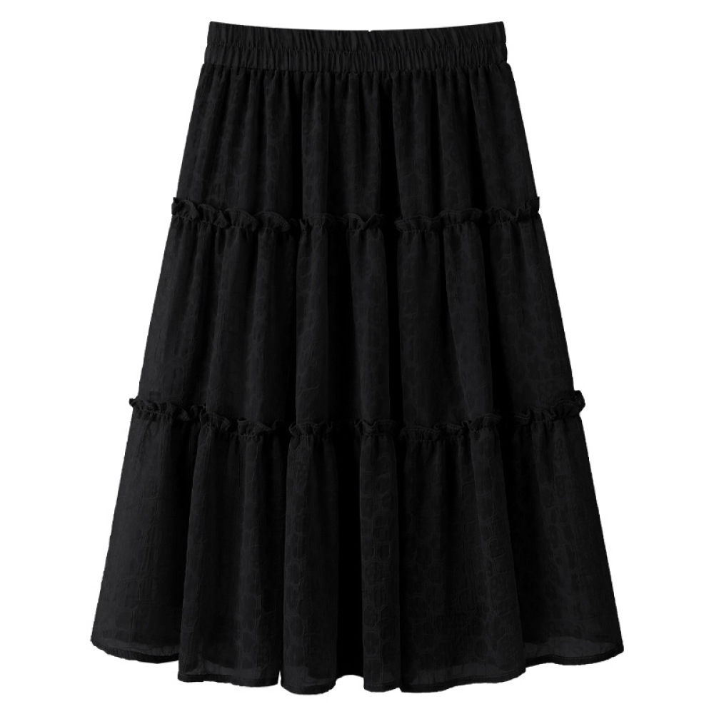 Women's Summer Thin - Section High - Waisted A - Line Skirt