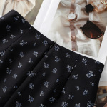 Bodycon A-Line High-Waist Floral Skirt