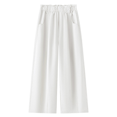 High - Waisted Loose Flowy Slimming Casual Pants 02