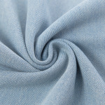 High - Waisted Loose Light Blue Denim Culottes