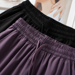 High - Waisted Baggy Cropped Cargo Shorts