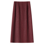 High - Waisted Slimming Sheath Skater Skirt