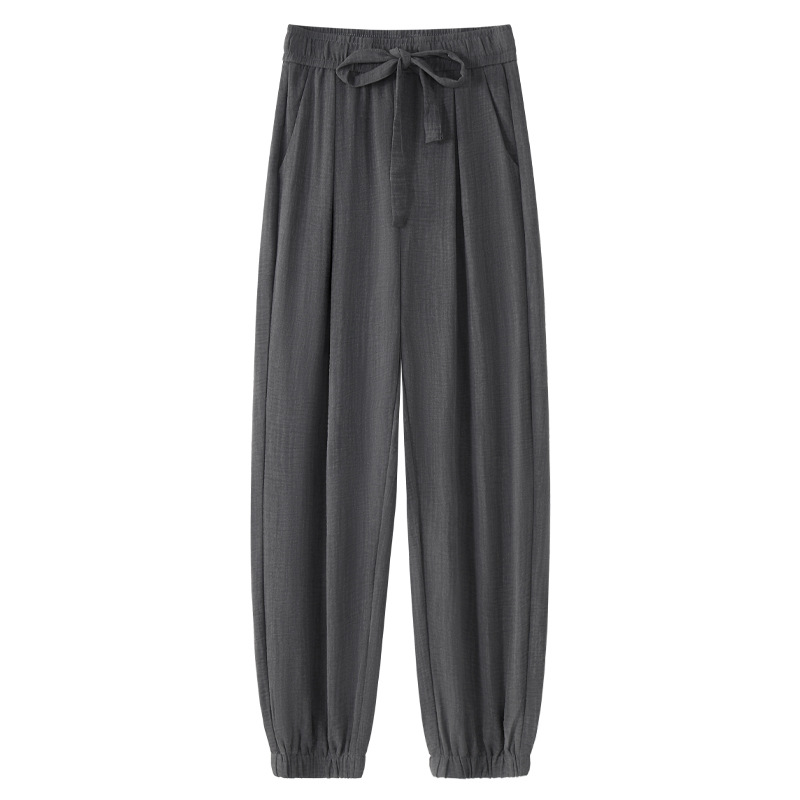 High Waisted Slim Loose Harem Trousers