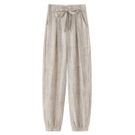 High Waisted Slim Loose Harem Trousers