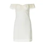Lace Splice Short Sleeveless Backless Dress