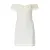 Lace Splice Short Sleeveless Backless Dress