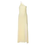 Solid Color Slim - Fit Slit Sexy Bustier Dress