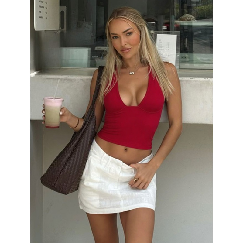  Sexy Slim - fit Bandeau Top for Women