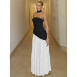 Off - the - Shoulder Bodycon Cutout Back Elegant Sash Dress