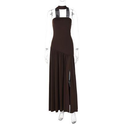 Off - the - Shoulder Bodycon Cutout Back Elegant Sash Dress 02