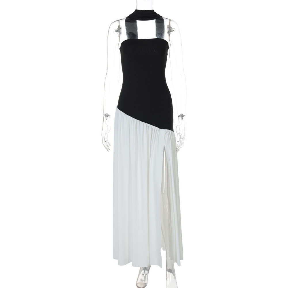 Off - the - Shoulder Bodycon Cutout Back Elegant Sash Dress
