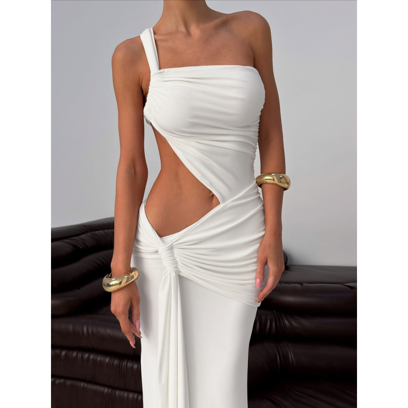 Pure Sexy Double Layer Tie Waist Dress