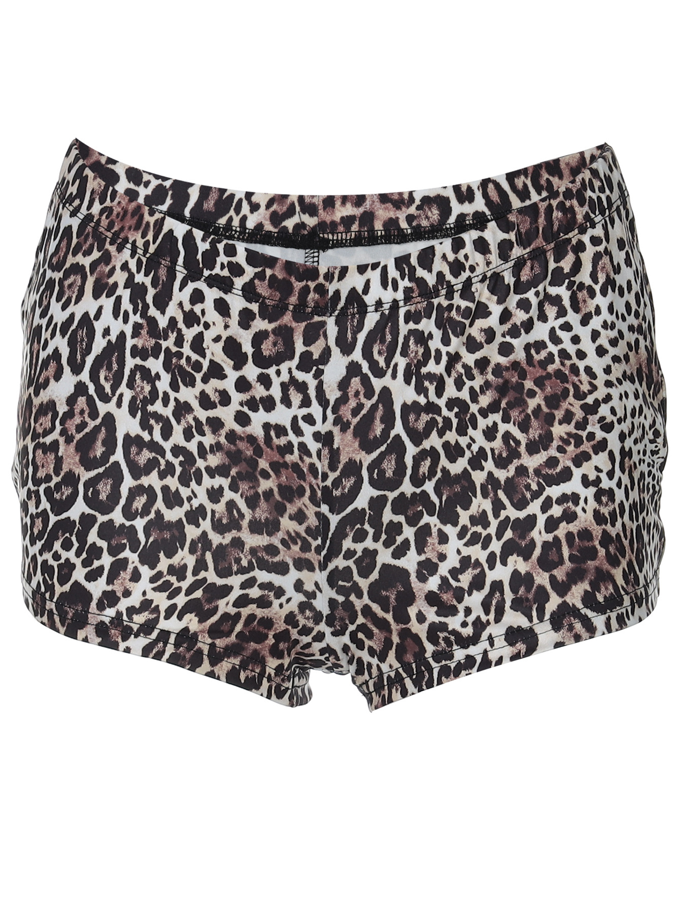 Leopard - Print Versatile Slim - Fit Street - Style Shorts