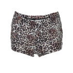 Leopard - Print Versatile Slim - Fit Street - Style Shorts