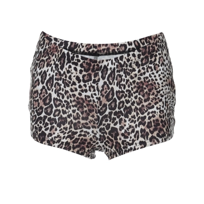 Leopard - Print Versatile Slim - Fit Street - Style Shorts 01