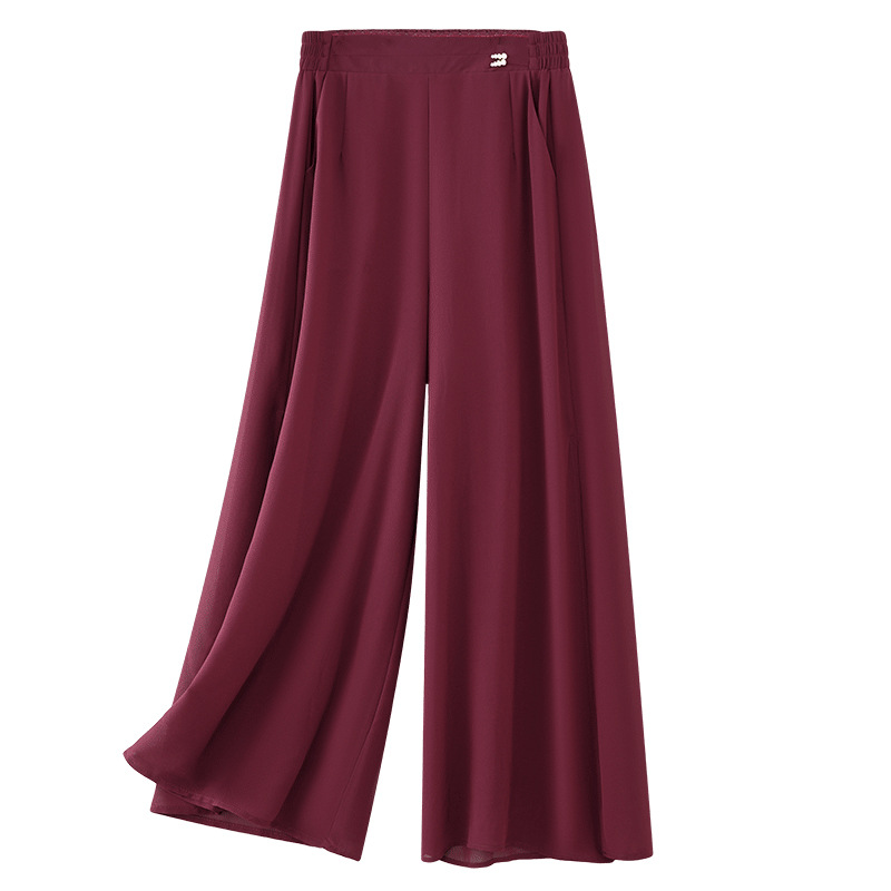 Loose Drapey 8-Inch Casual Pants