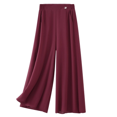 Loose Drapey 8-Inch Casual Pants 01