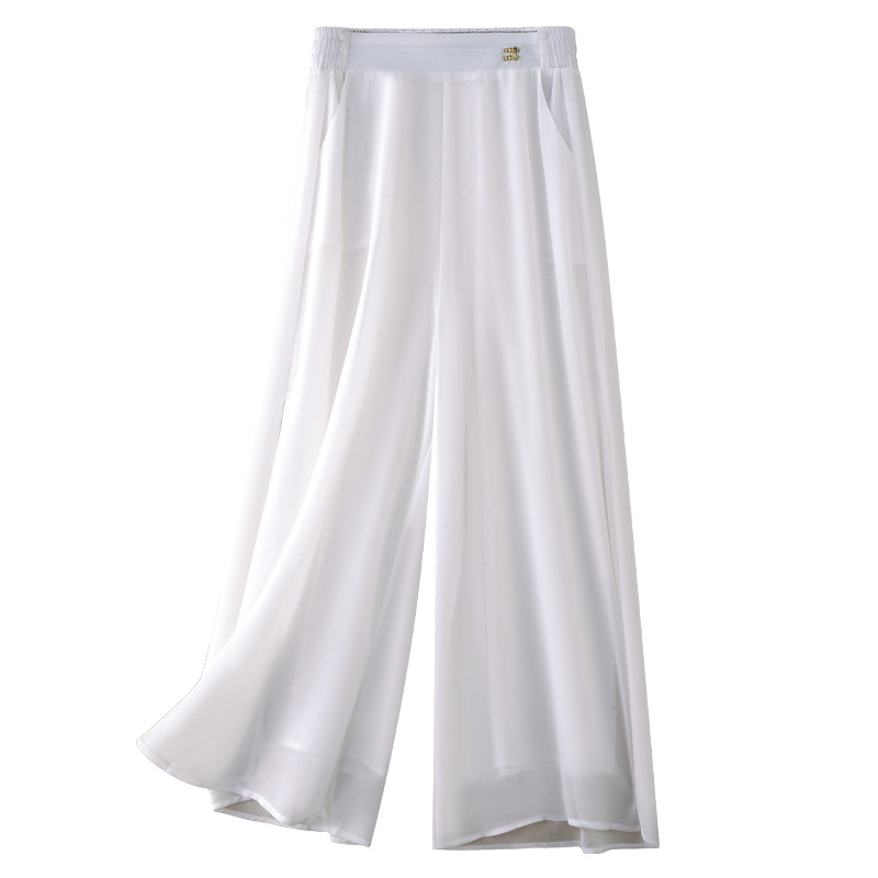 Loose Drapey 8-Inch Casual Pants