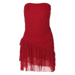 Sweet - Spicy Fit - to - Slim Off - the - Shoulder Short Dress