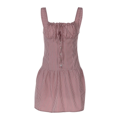 Sweet Ruffled Short - length Cami Dress 01